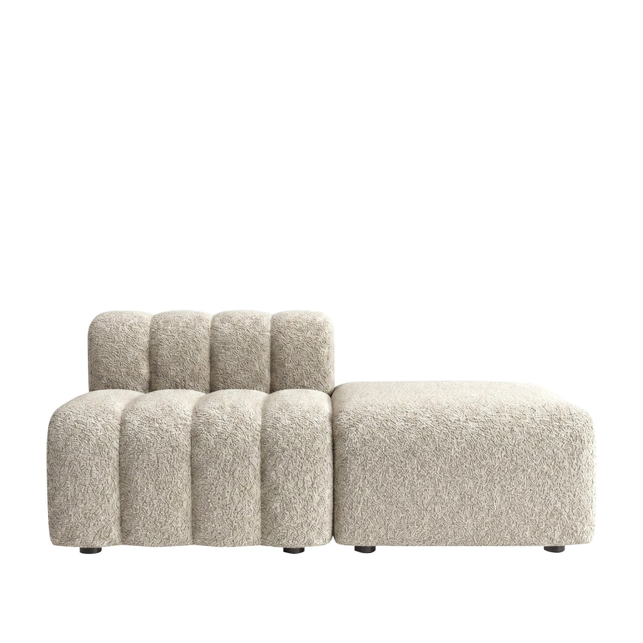 ChicComfort Creme Detachable Sofa Set