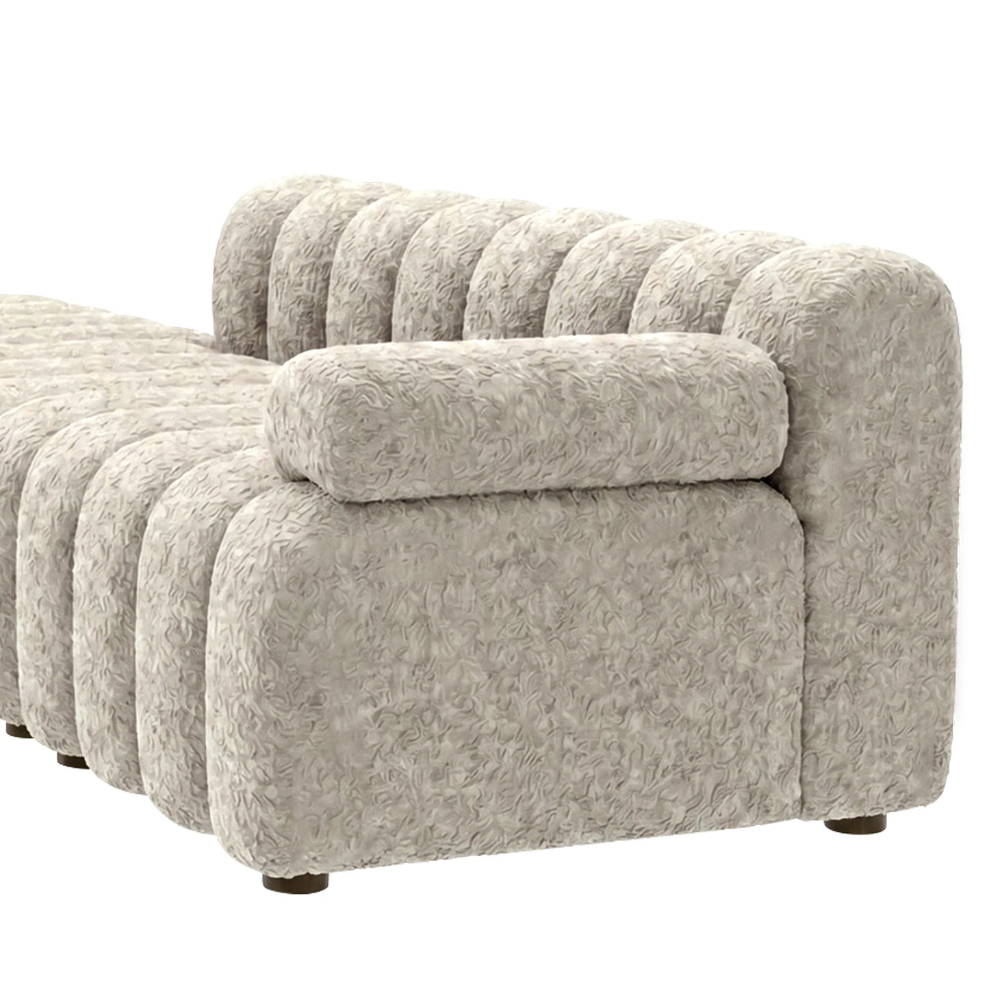 ChicComfort Beige 3 Seater Detachable Sofa Set