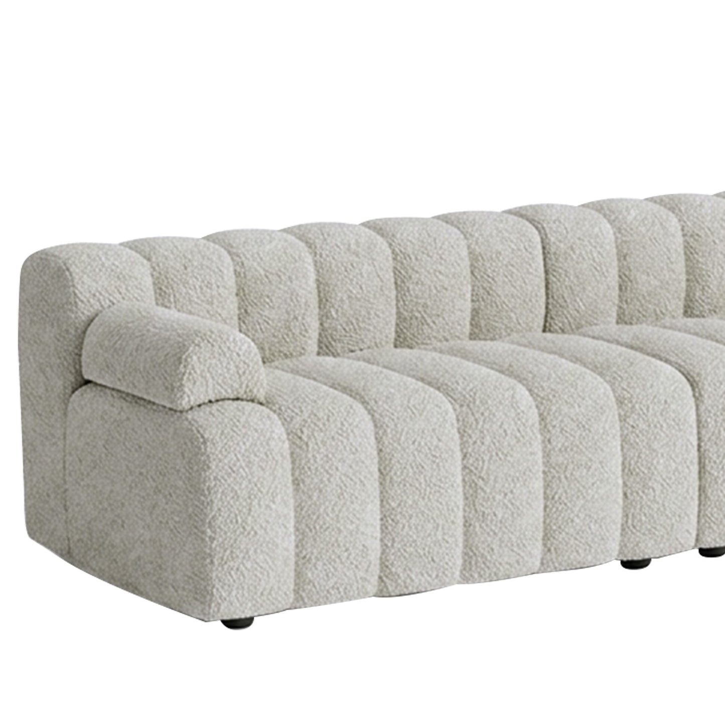 ChicComfort Beige 4 Seater Sofa Set