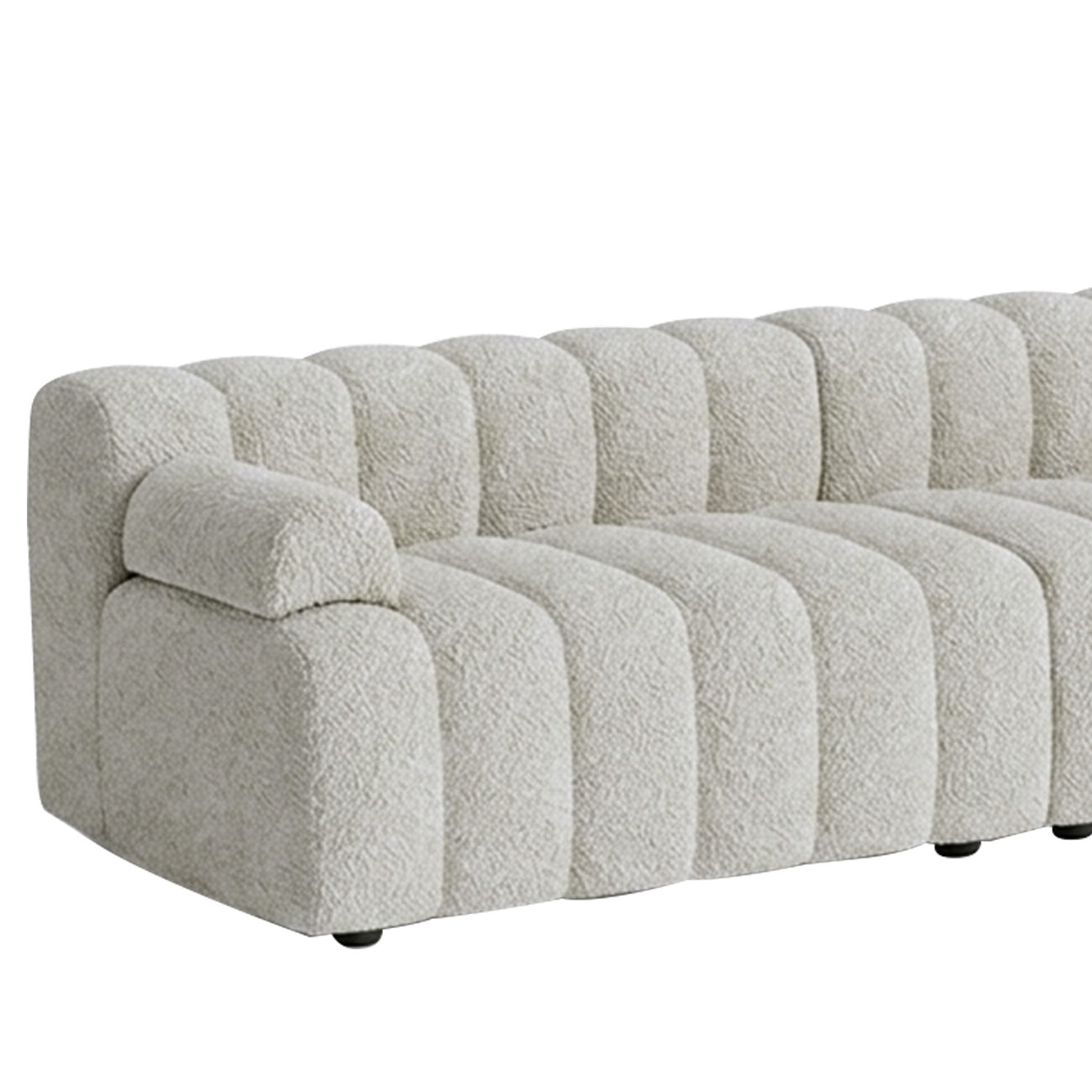 ChicComfort Beige 4 Seater Sofa Set