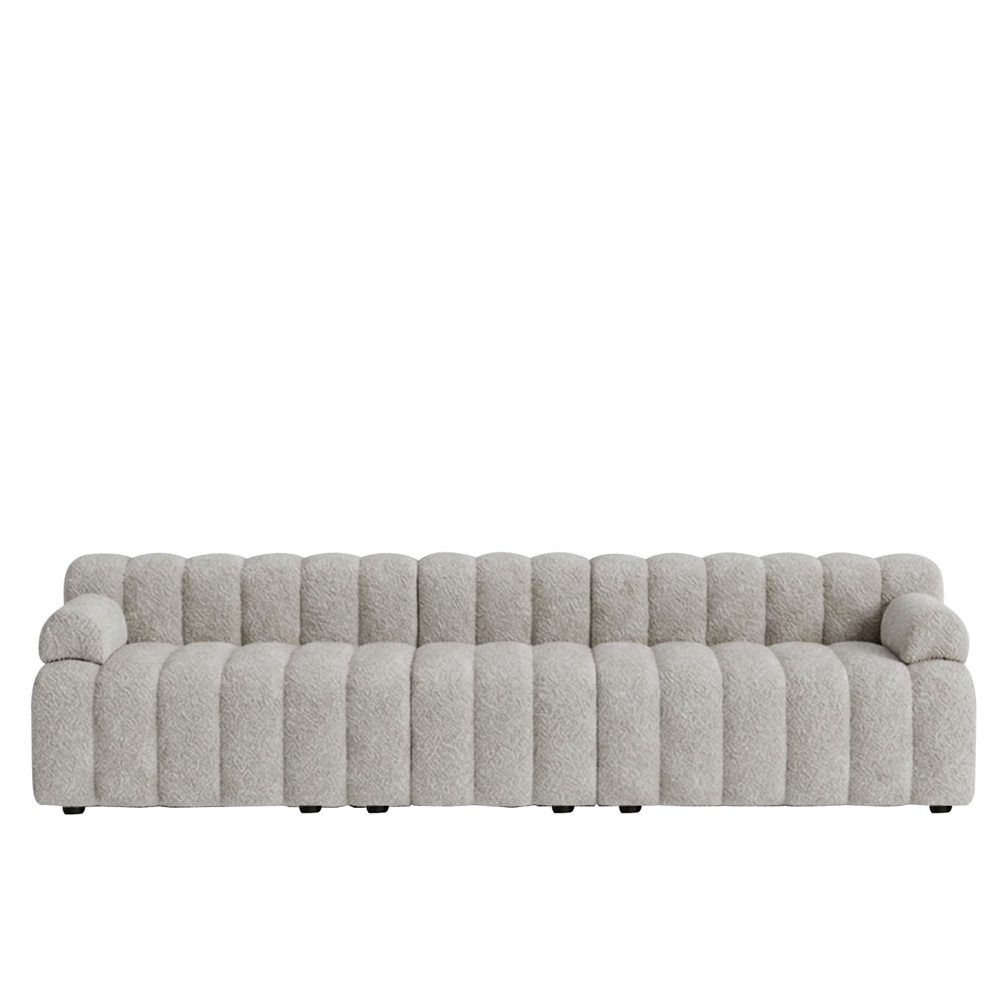 ChicComfort Creme 4 Seater Sofa Set