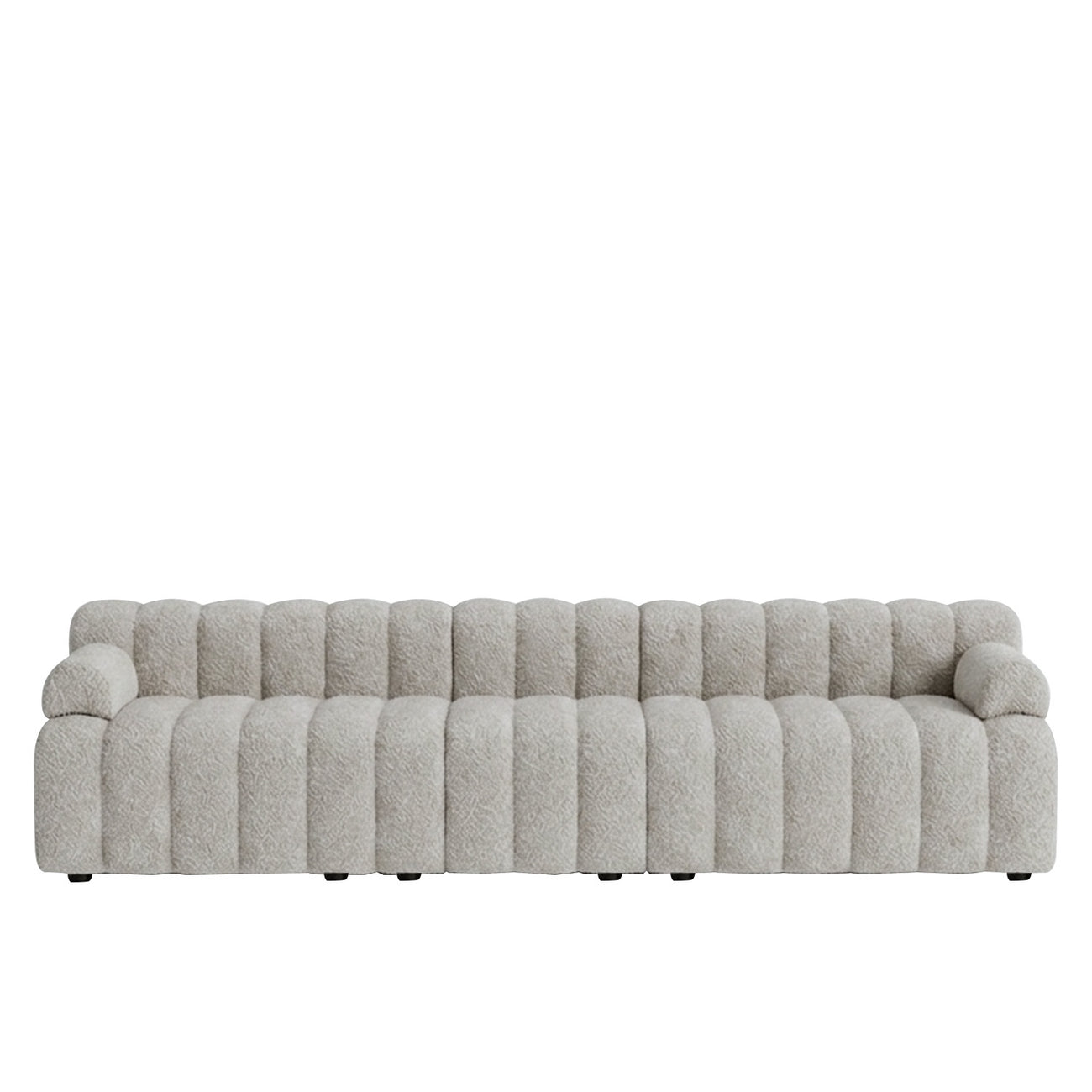 ChicComfort Creme 4 Seater Sofa Set