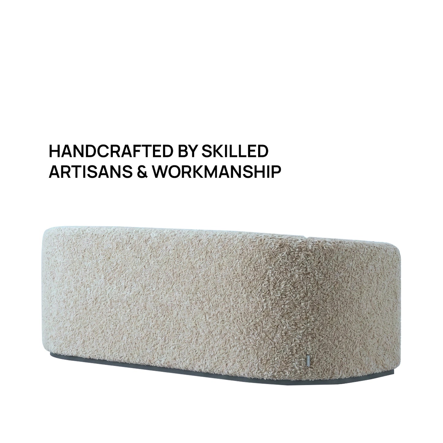 StylishSimplicity Sand 2 Seater Sofa