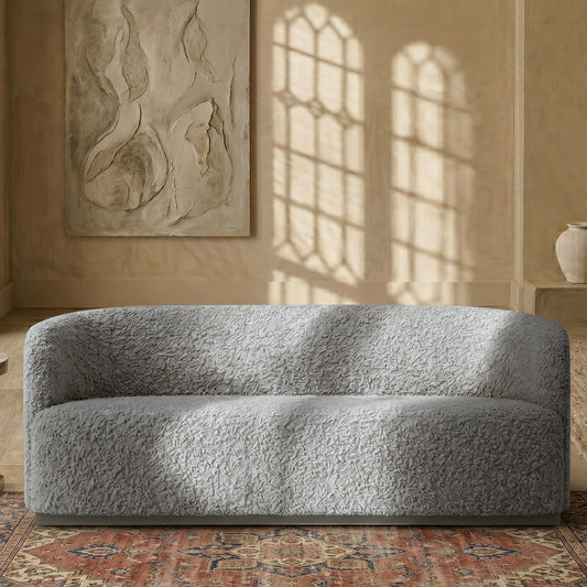 StylishSimplicity Creme 2 Seater Sofa
