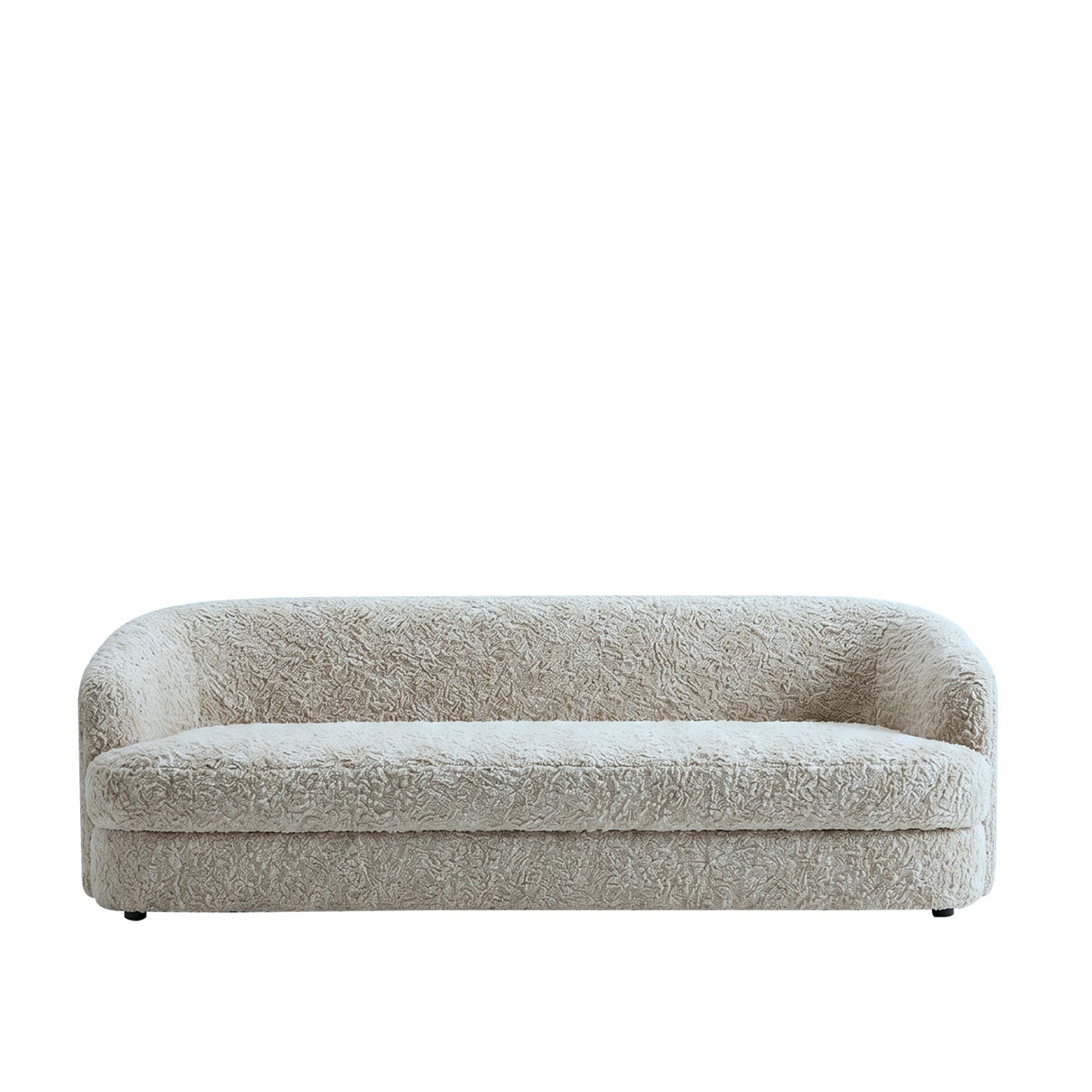 StylishSimplicity Sand 3 Seater Sofa Creme