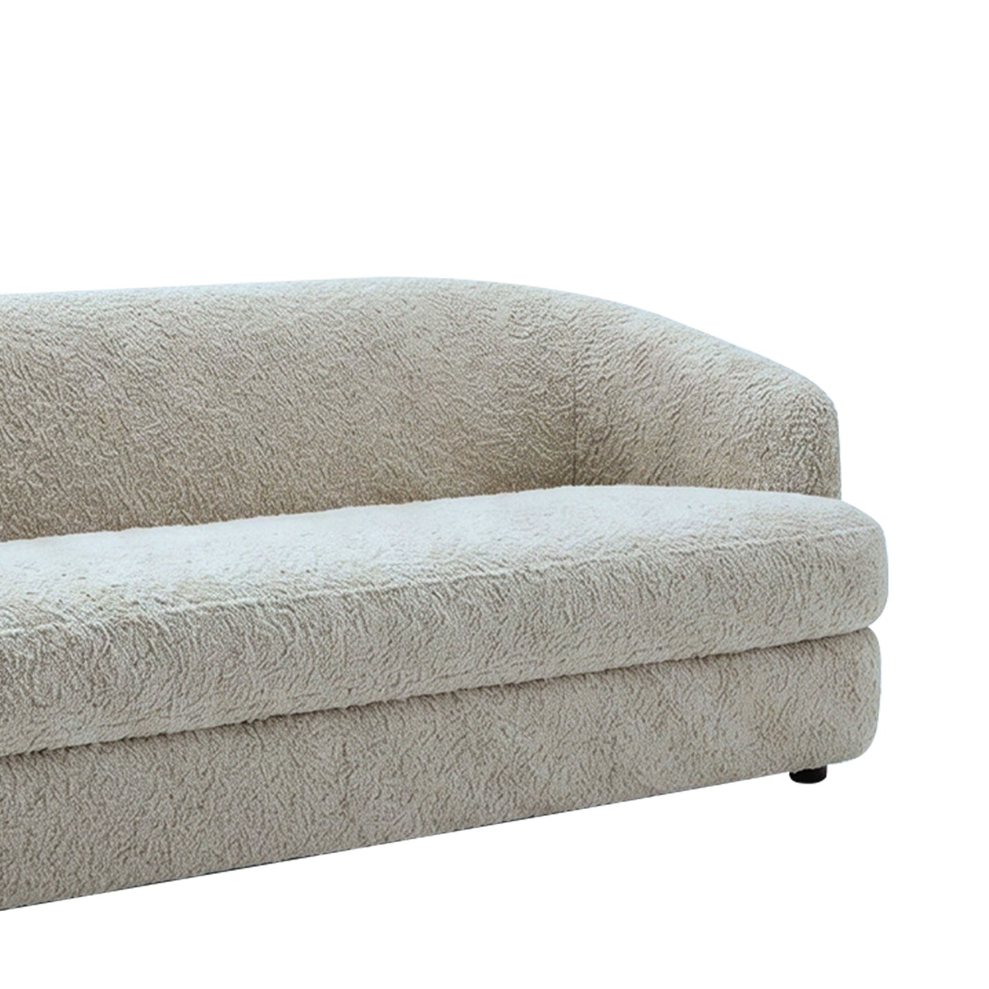 StylishSimplicity Sand 3 Seater Sofa Creme