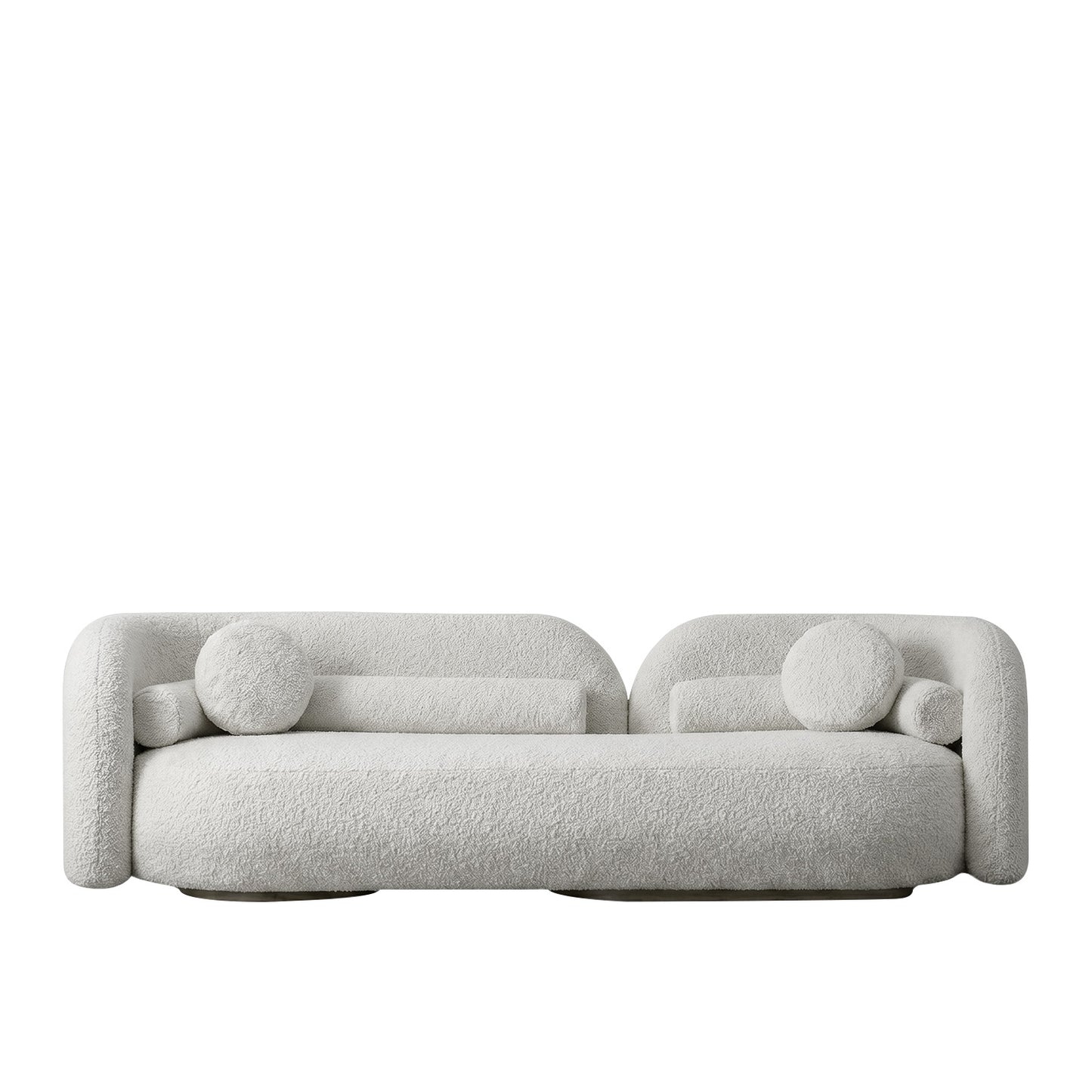 LavishLounge 3 Seater Sofa Creme