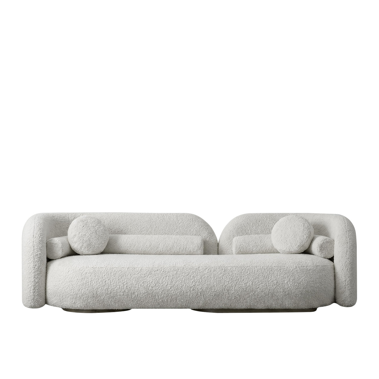 LavishLounge 3 Seater Sofa Creme