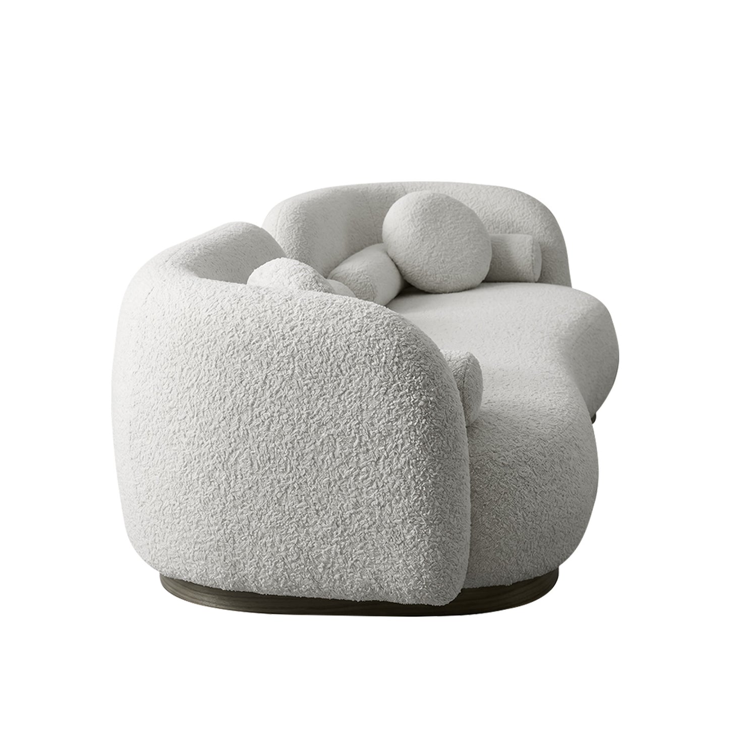 LavishLounge 3 Seater Sofa Creme