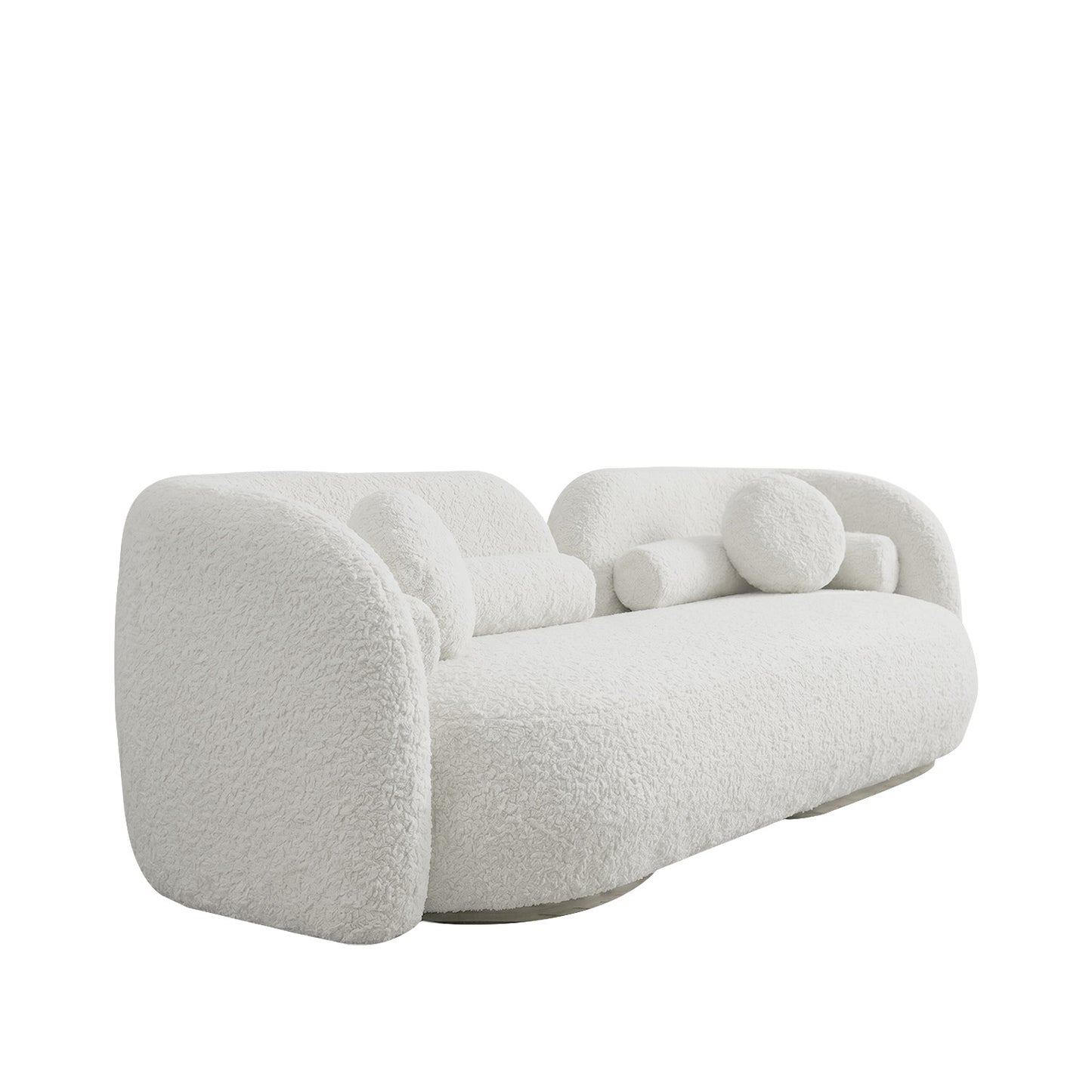 LavishLounge 3 Seater Sofa Creme