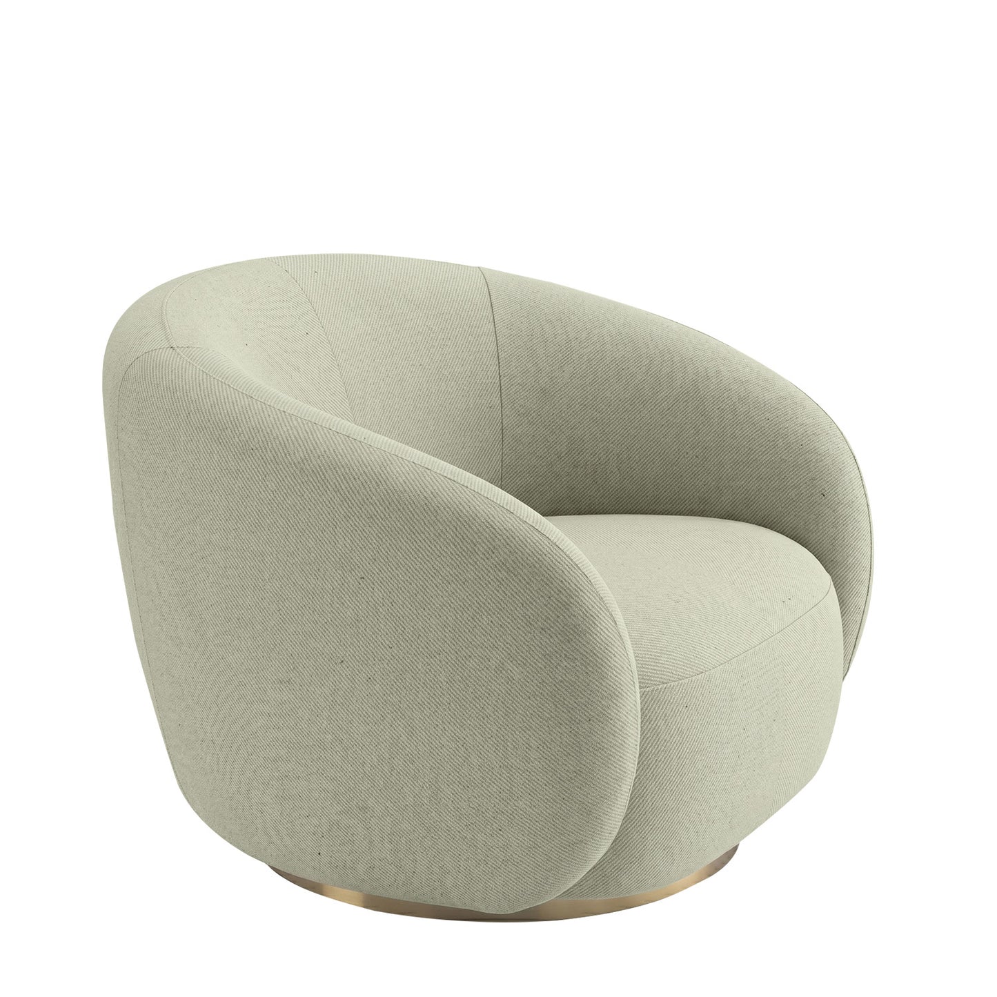 ElegantEnsemble Single Seater Sofa Beige