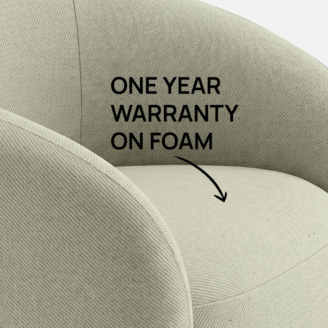 ElegantEnsemble Single Seater Sofa Beige