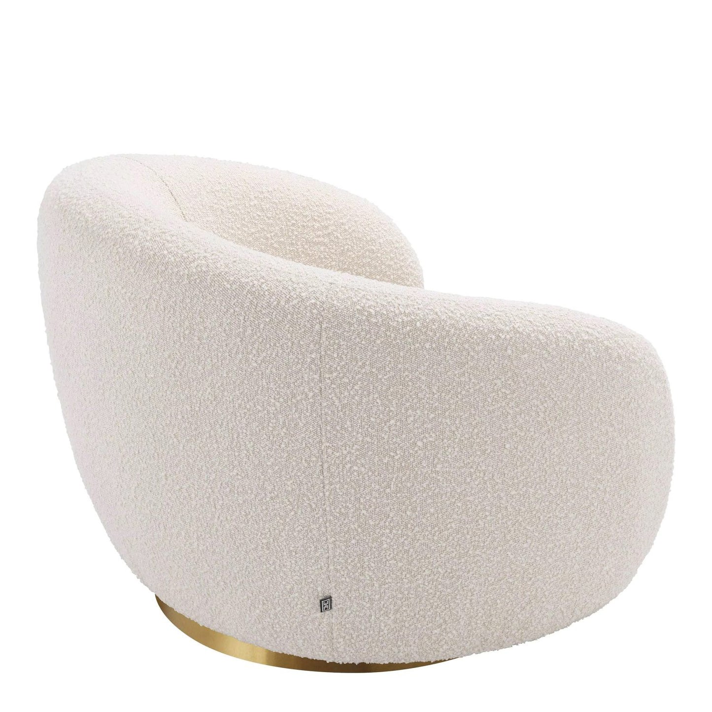 ElegantEnsemble Single Seater Sofa Crème