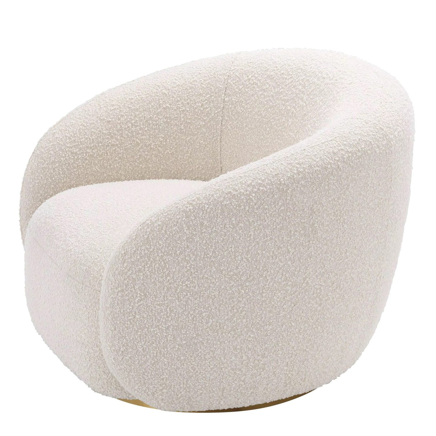 ElegantEnsemble Single Seater Sofa Crème
