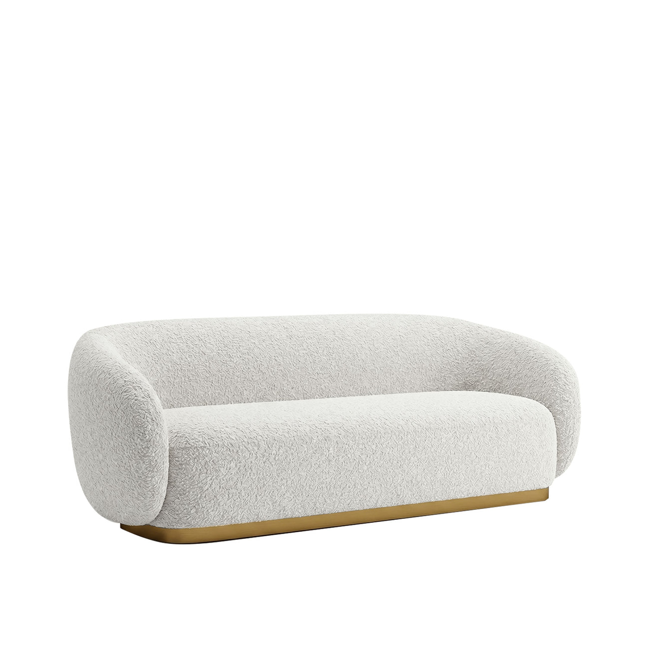 ElegantEnsemble 3 Seater Sofa Creme