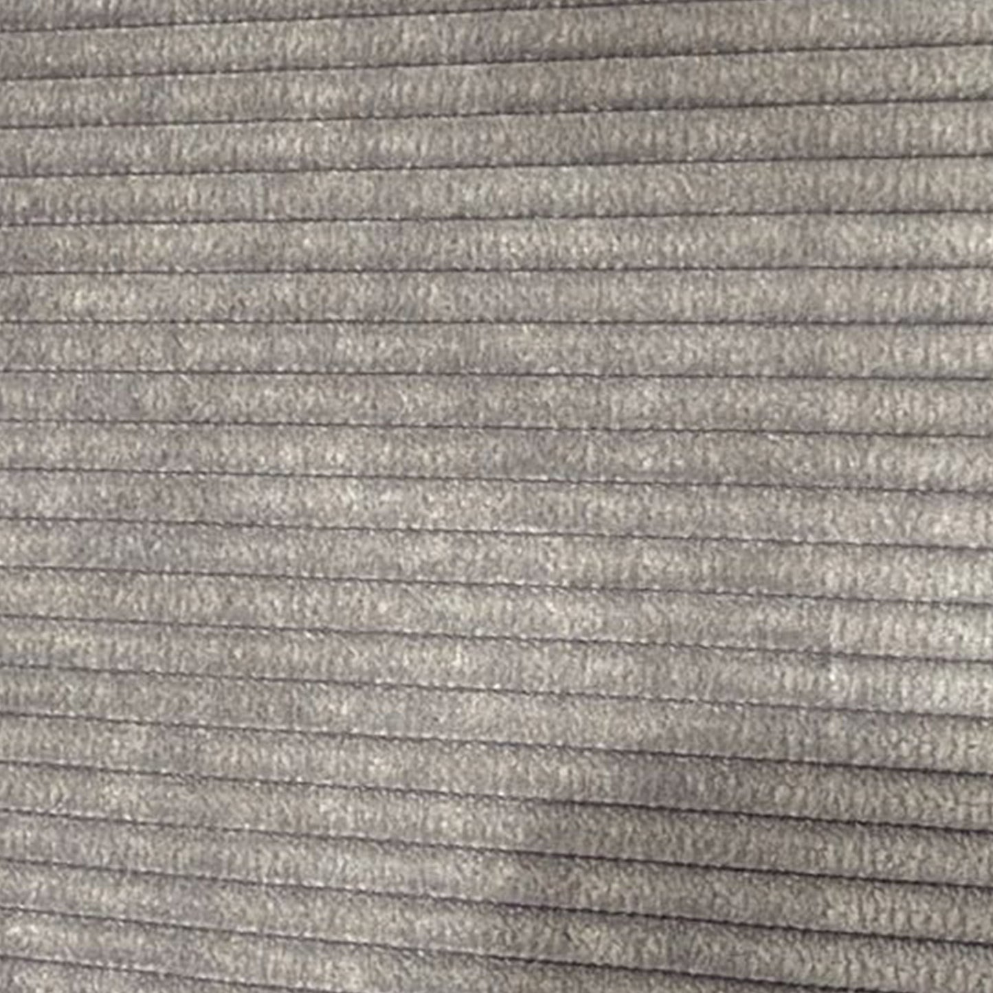 ElegantEdge 2 Seater Versatile Corduroy Grey L Shaped Sofa