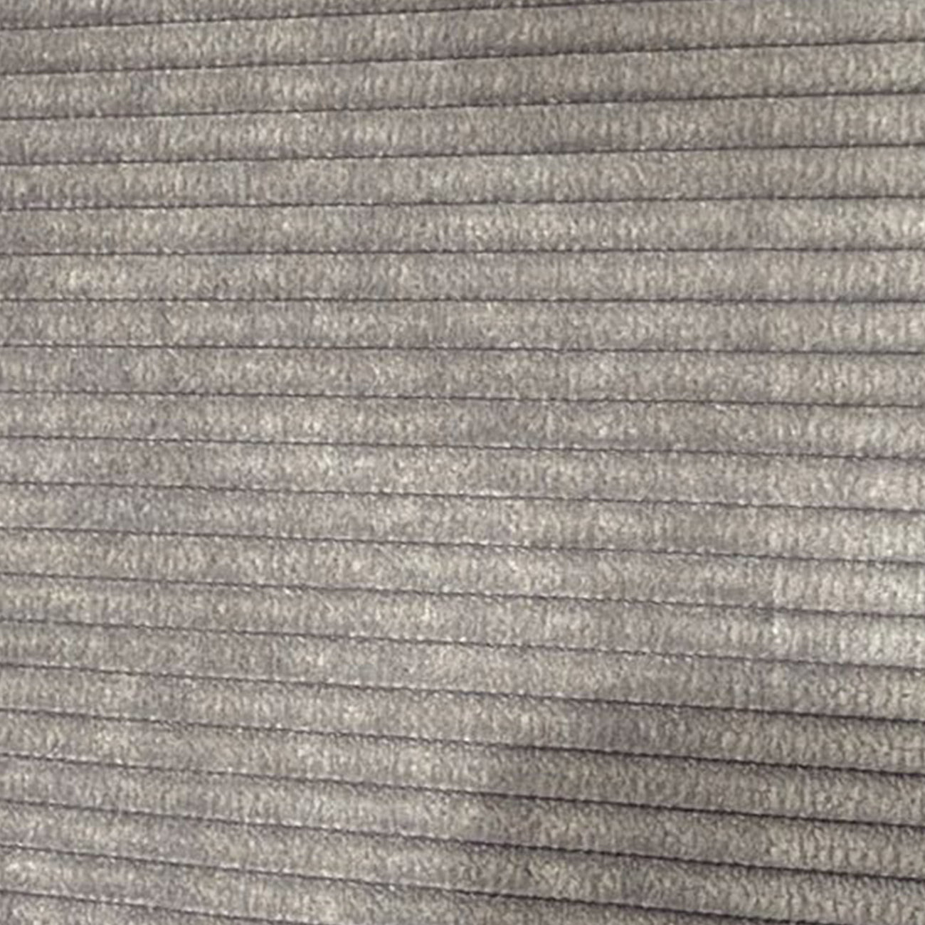 ElegantEdge 2 Seater Versatile Corduroy Grey L Shaped Sofa
