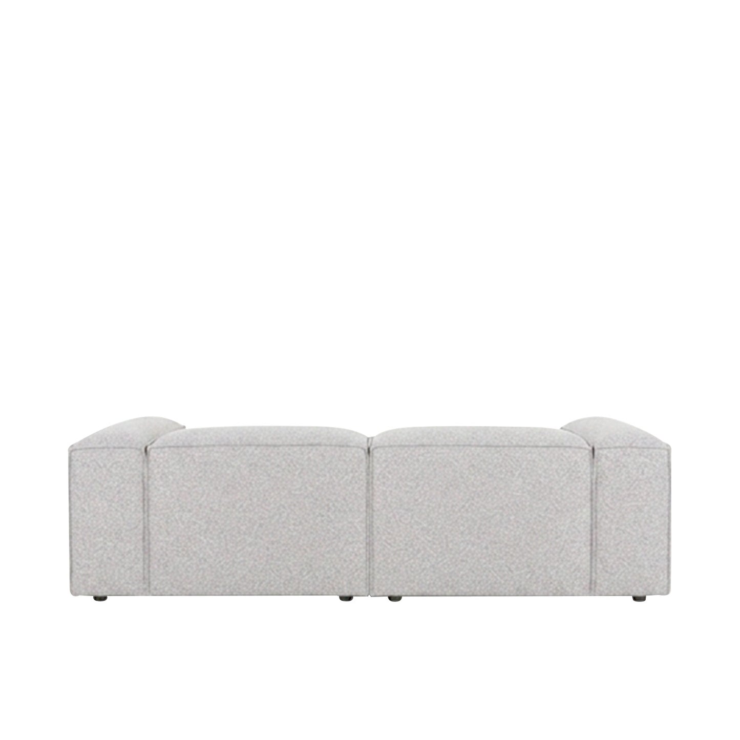 ElegantEdge 2 Seater Versatile, Comfortable Light Grey L Shaped Sofa