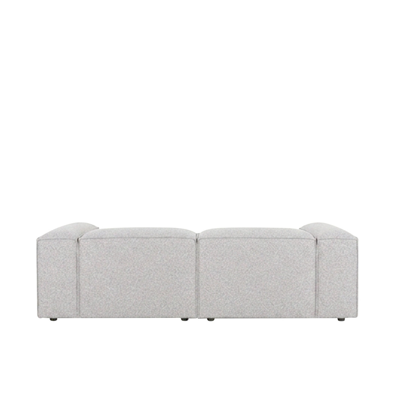 ElegantEdge 2 Seater Versatile, Comfortable Light Grey L Shaped Sofa