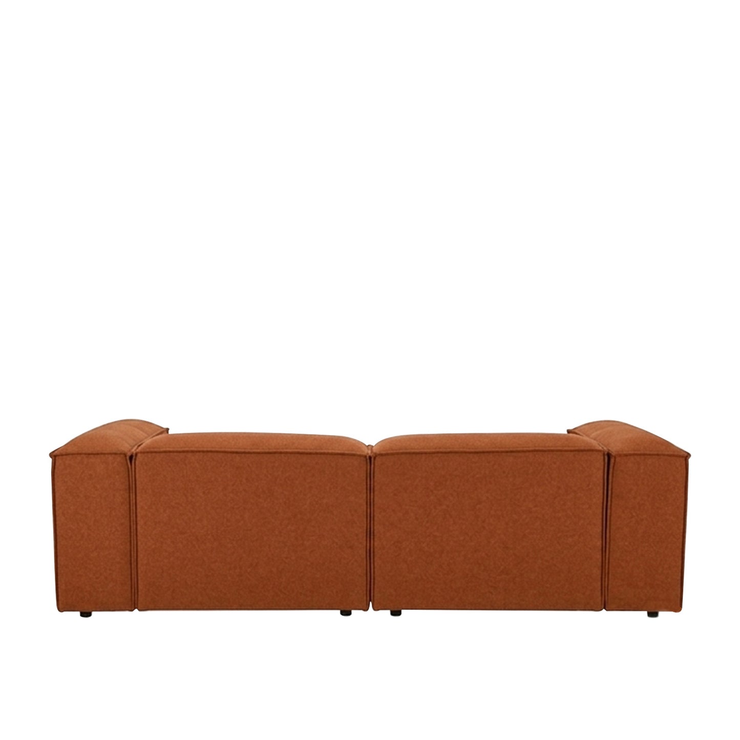 ElegantEdge 2 Seater Comfortable Tan L Shaped Sofa
