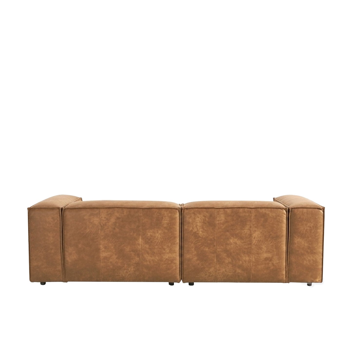 ElegantEdge 2 Seater Comfortable Faux Leather L Shaped Sofa