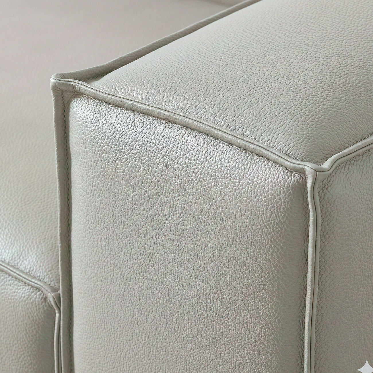 ElegantEdge 3 Seater Dark Grey L Shaped Sofa