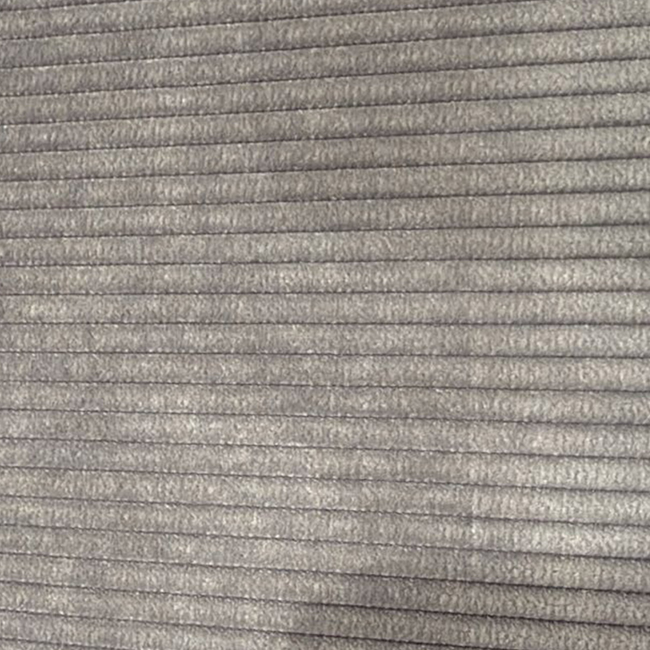 ElegantEdge 3 Seater Corduroy Grey L Shaped Sofa