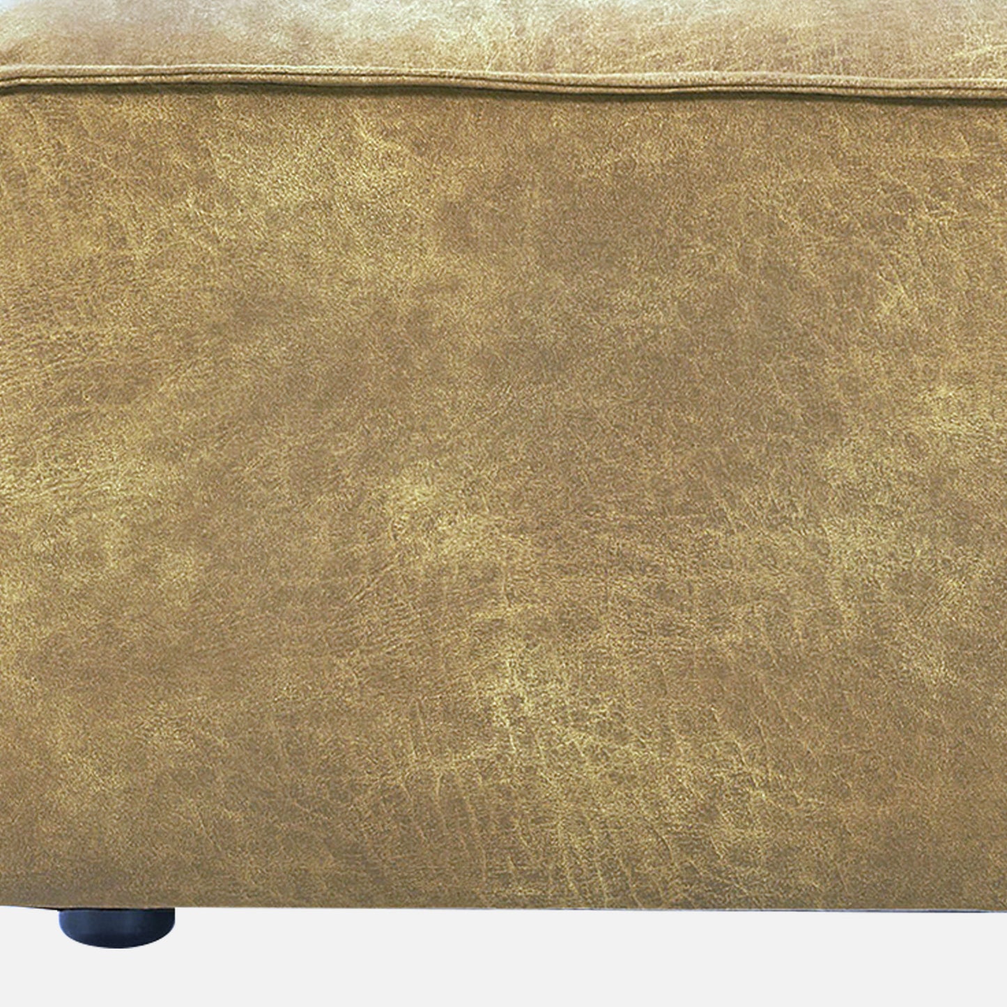 ElegantEdge 3 Seater Faux Leather L Shaped Sofa