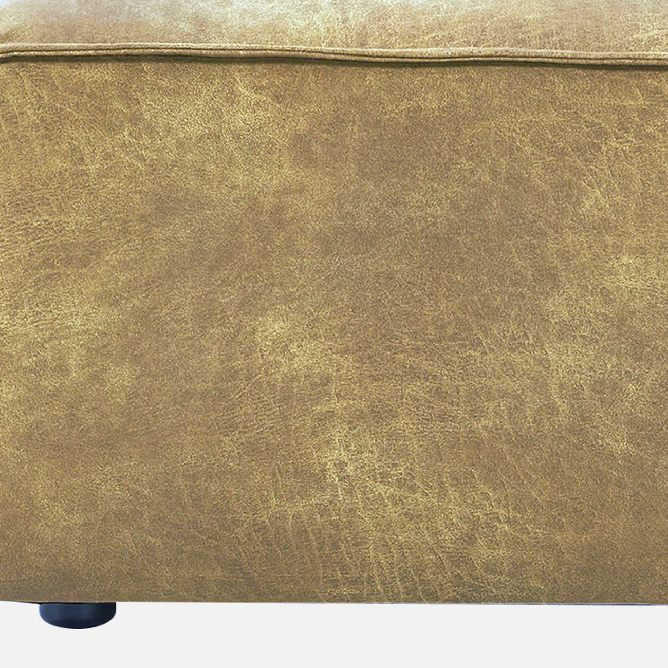 ElegantEdge 3 Seater Faux Leather L Shaped Sofa