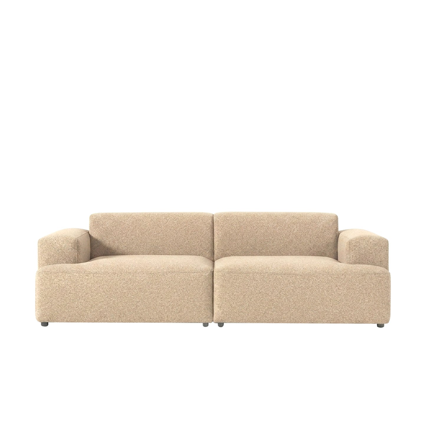 ComfortHaven 2 Seater Sofa Mouse Grey
