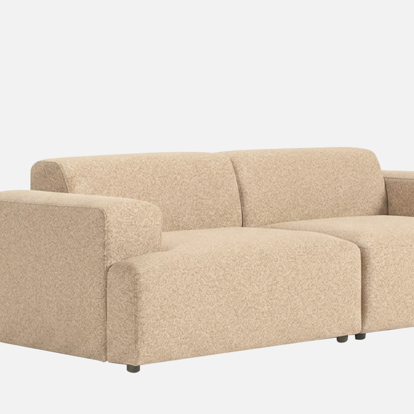 ComfortHaven 2 Seater Sofa Mouse Grey