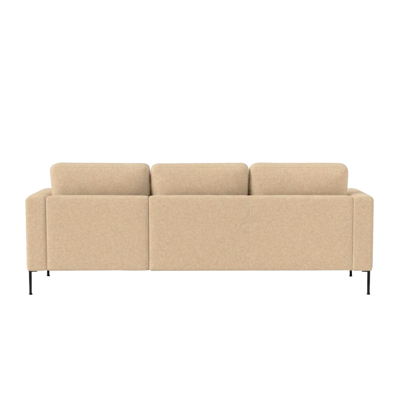 ModernElegance L Shaped 3 Seater Sofa Beige