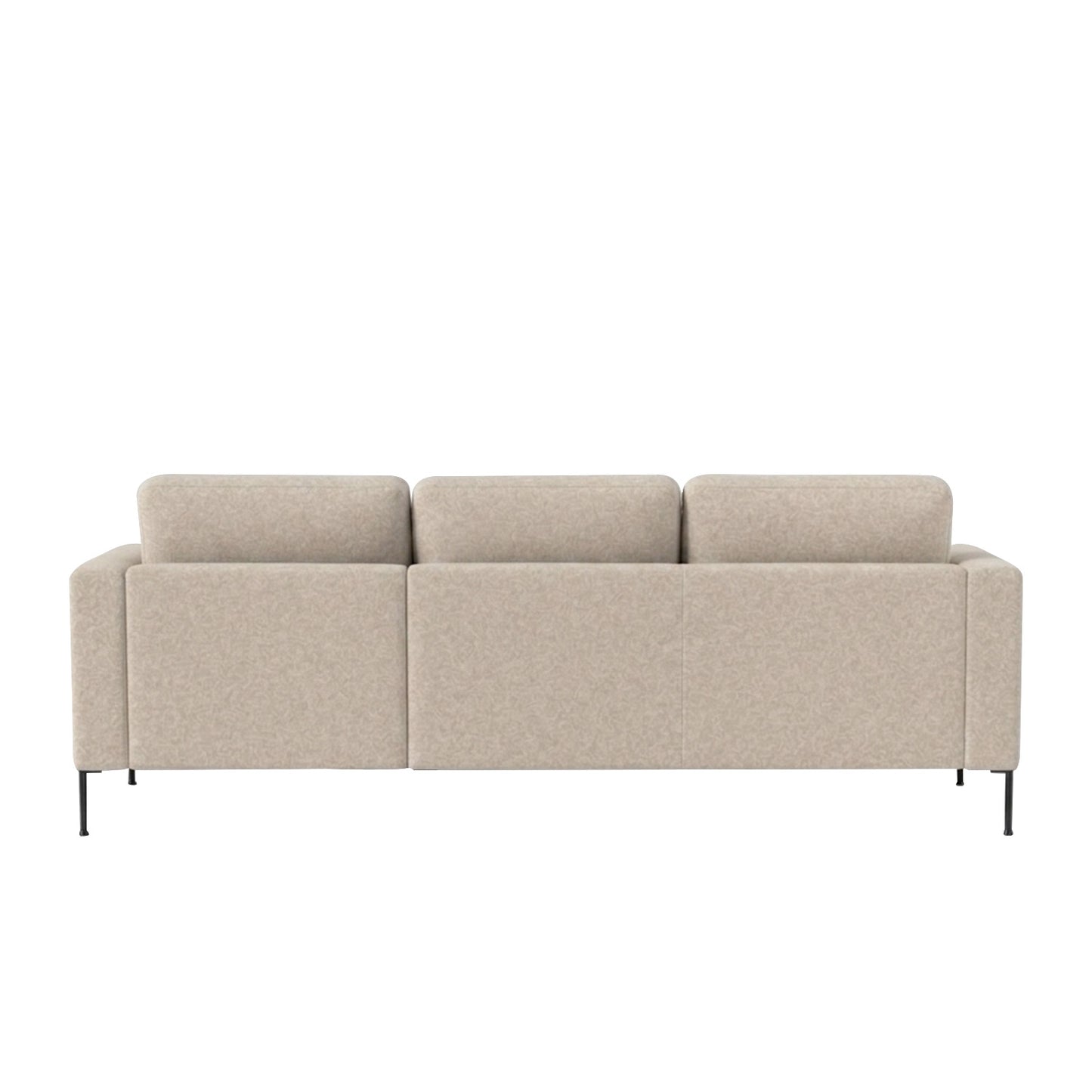 ModernElegance L Shaped 3 Seater Sofa Creme