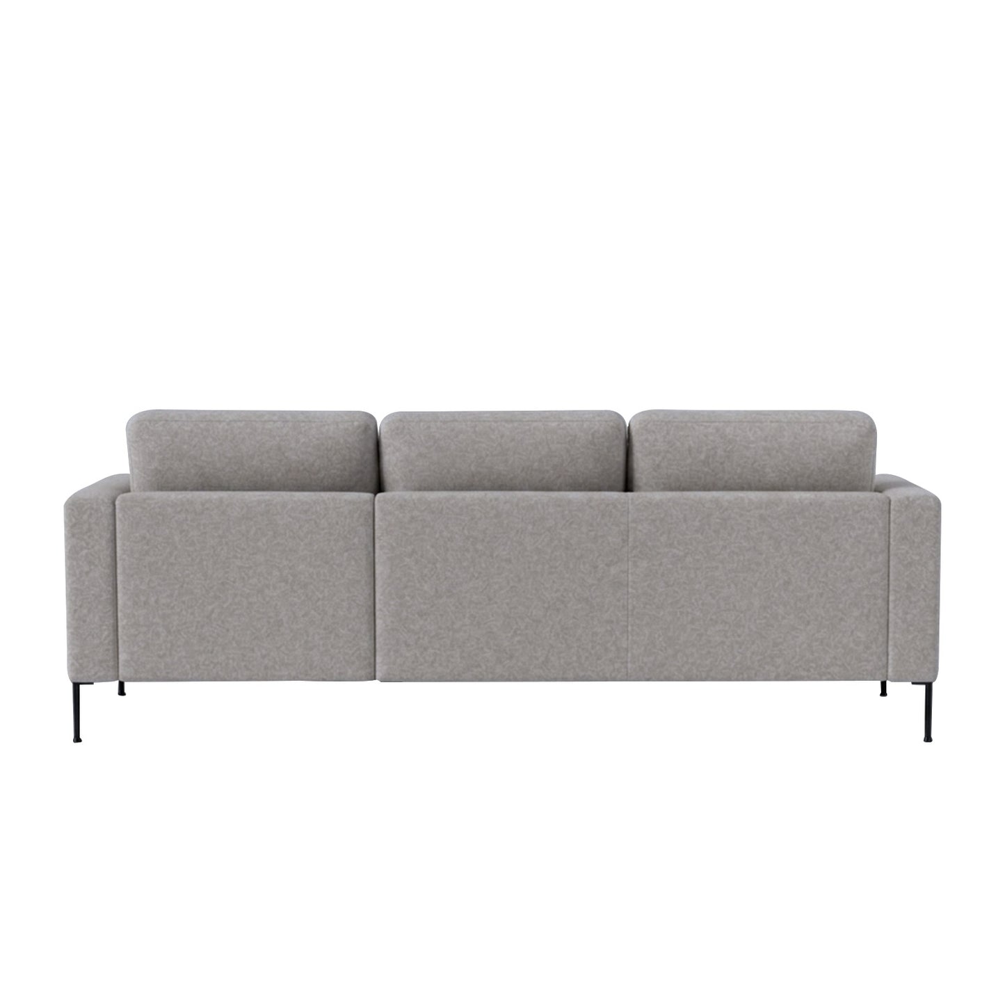 ModernElegance L Shaped 3 Seater Sofa Dark Grey