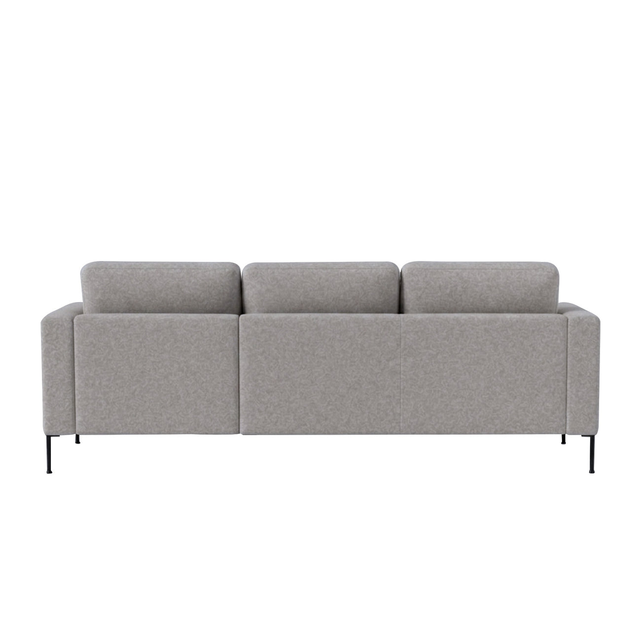 ModernElegance L Shaped 3 Seater Sofa Dark Grey