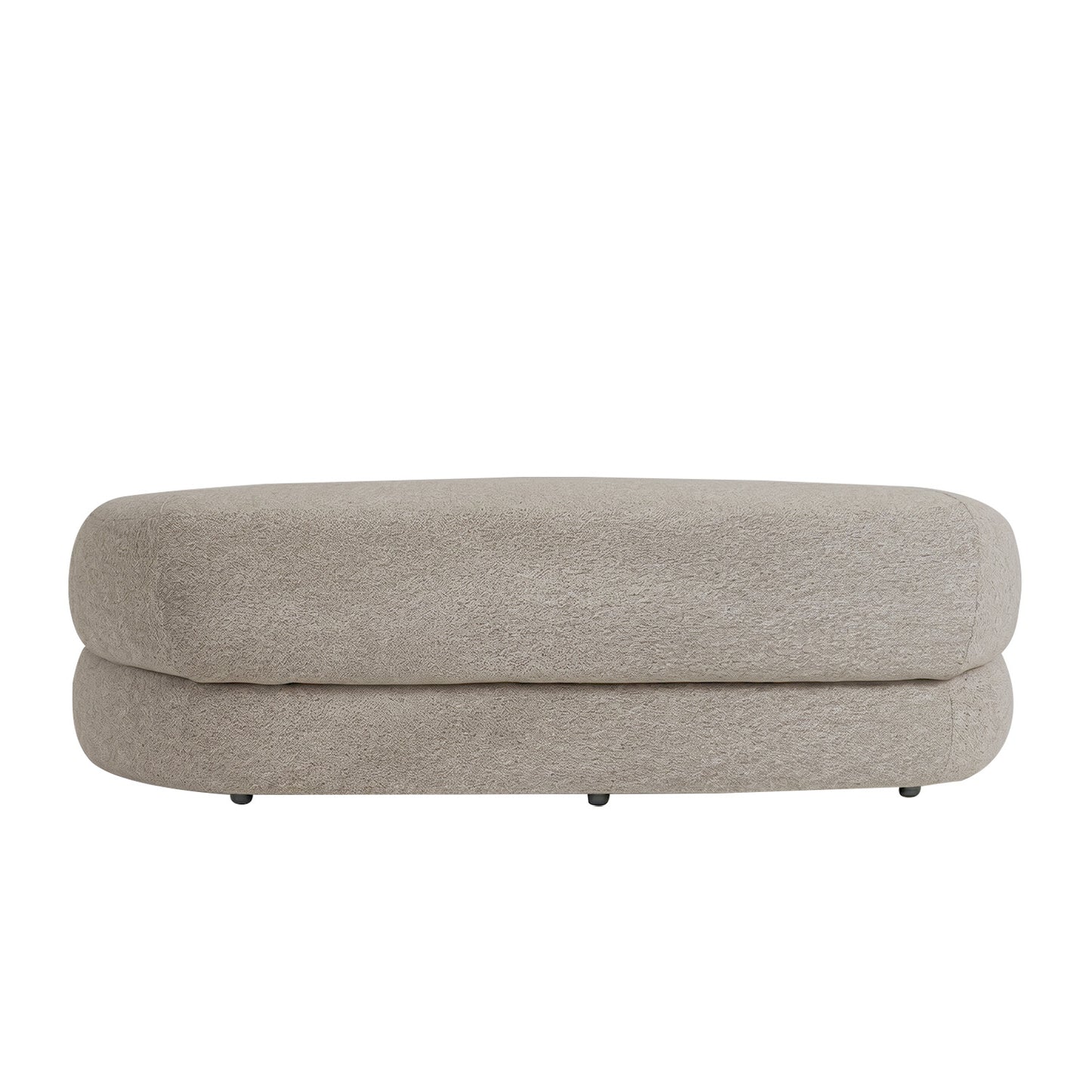 LuxeLounge Boucle 3 Seater Sofa Sand