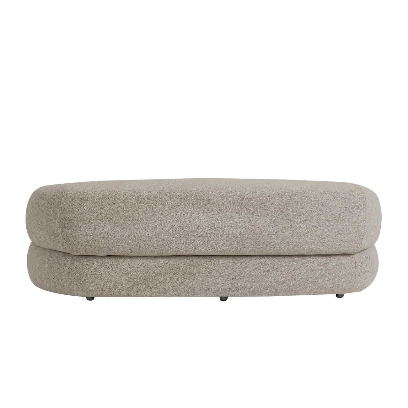 LuxeLounge Boucle 3 Seater Sofa Sand