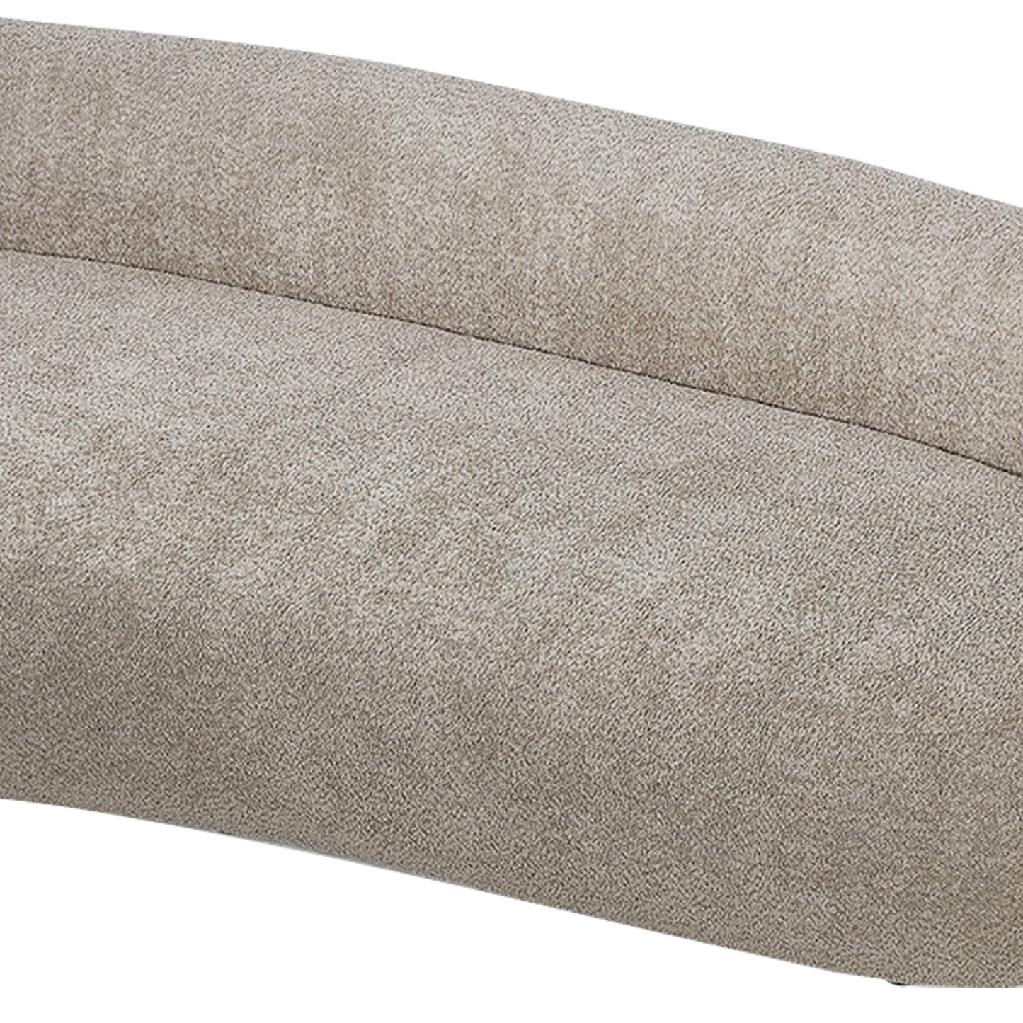 LuxeLounge Boucle 3 Seater Sofa Sand