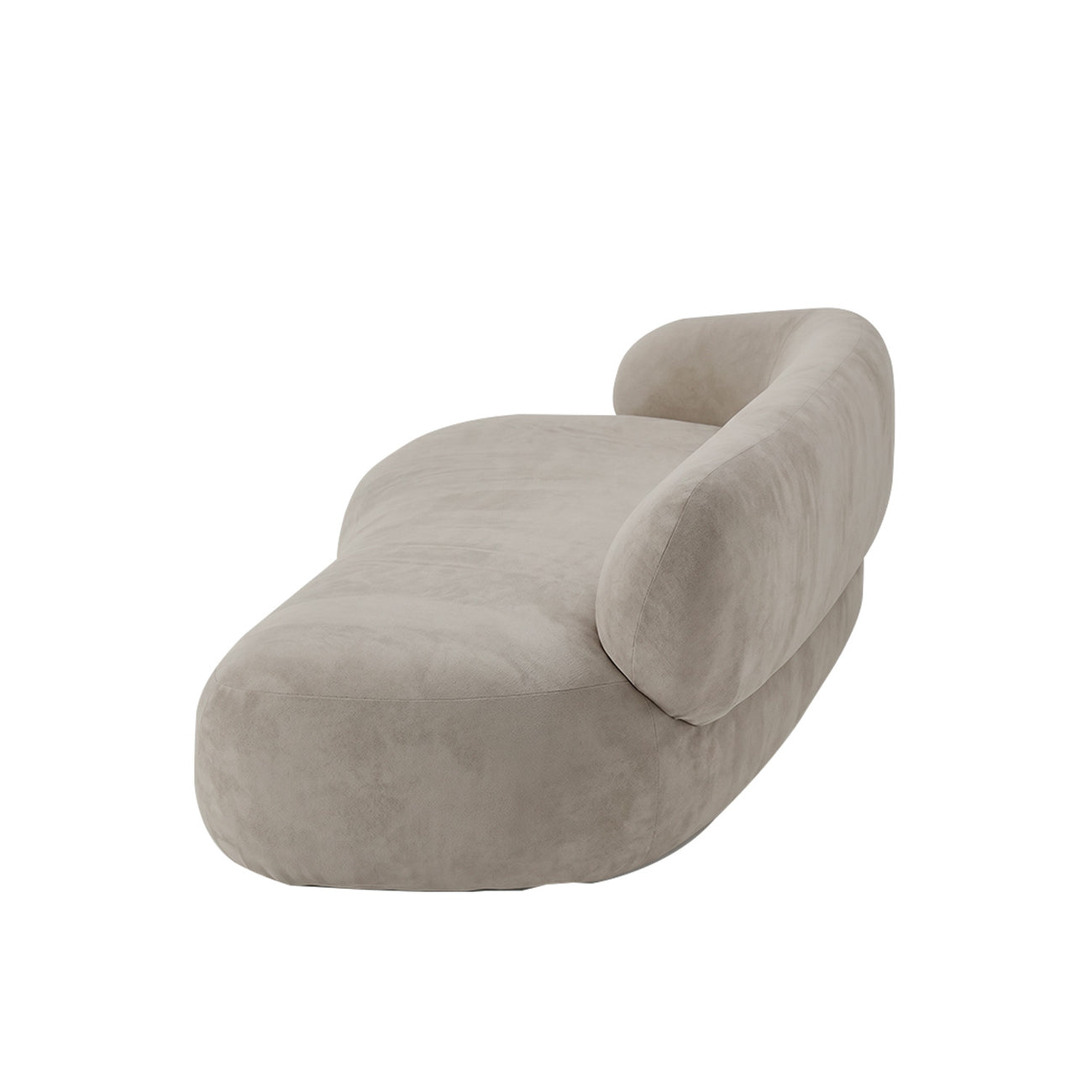 LuxeLounge Contemporary 3 Seater Sofa Beige