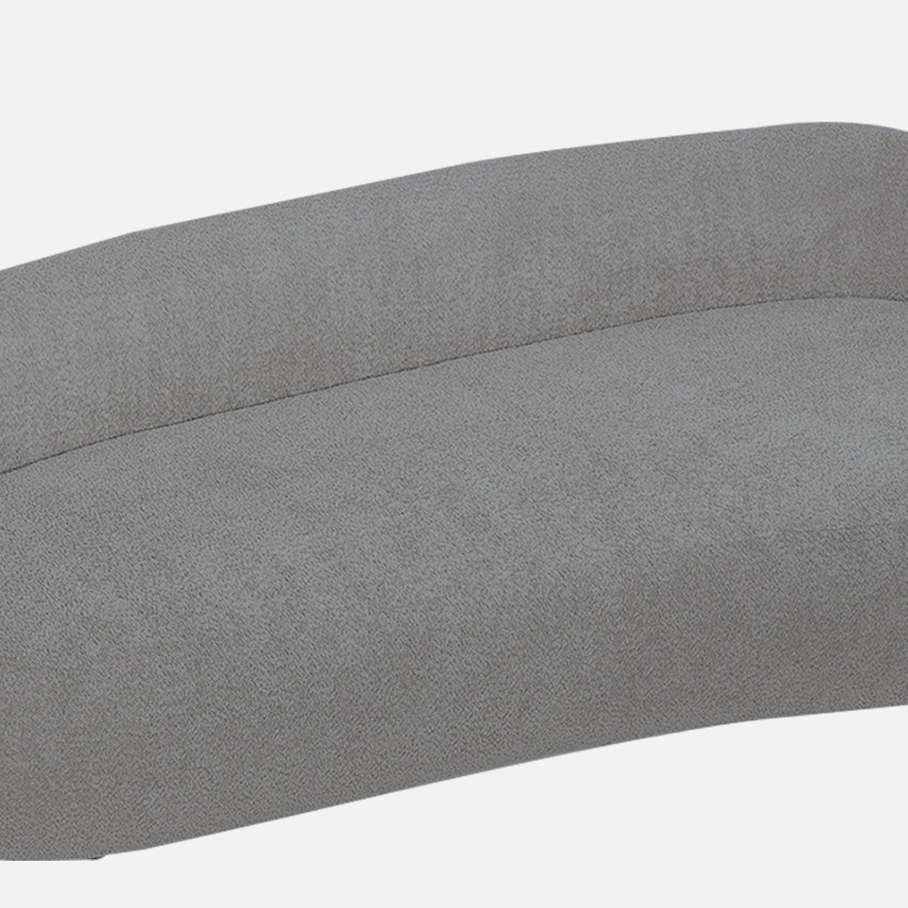 LuxeLounge Contemporary 3 Seater Sofa Dark Grey