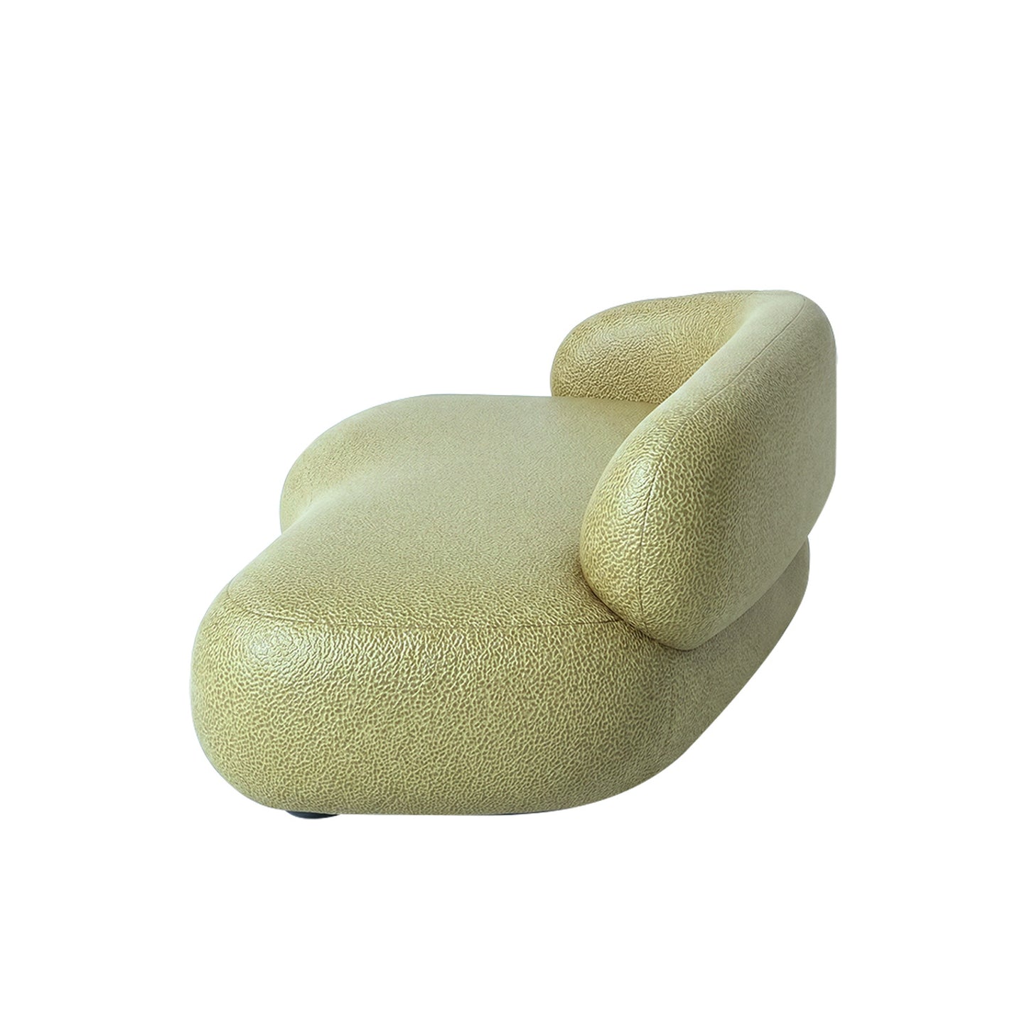 LuxeLounge Boucle 3 Seater Sofa Olive Green