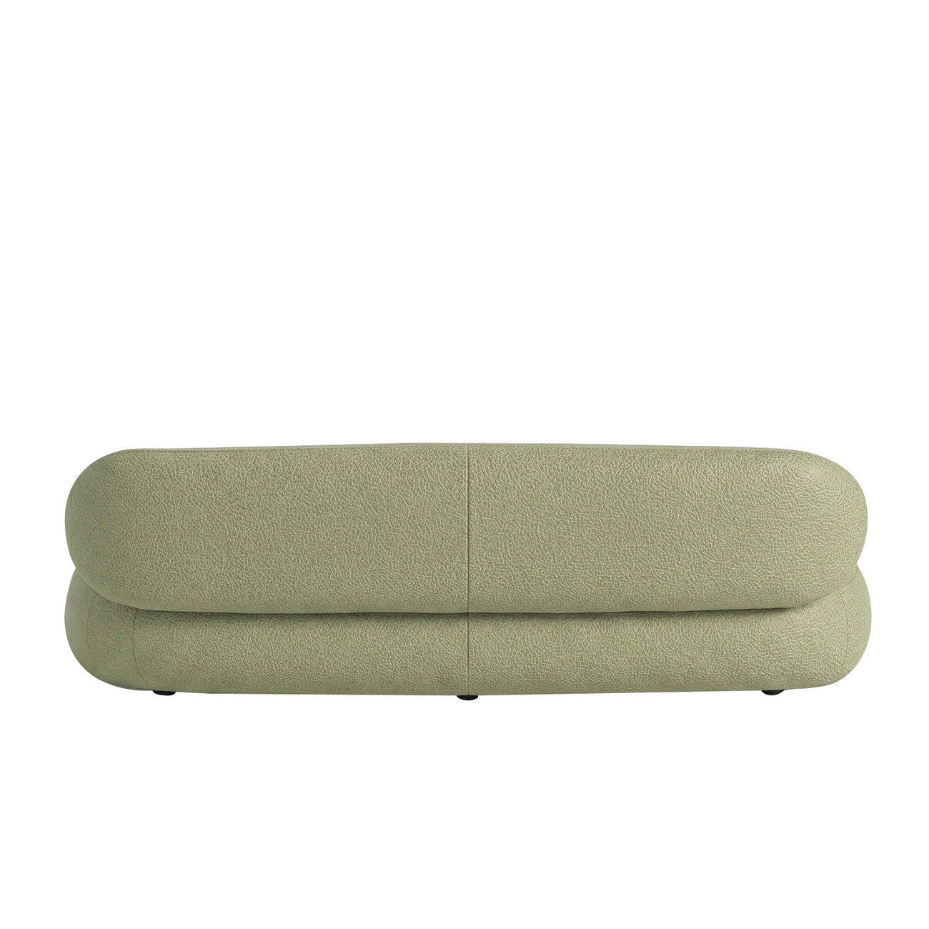 LuxeLounge Boucle 3 Seater Sofa Olive Green