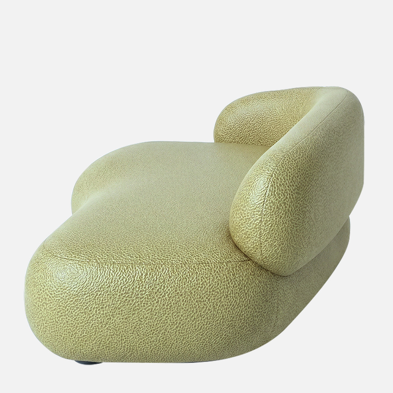 LuxeLounge Boucle 3 Seater Sofa Olive Green