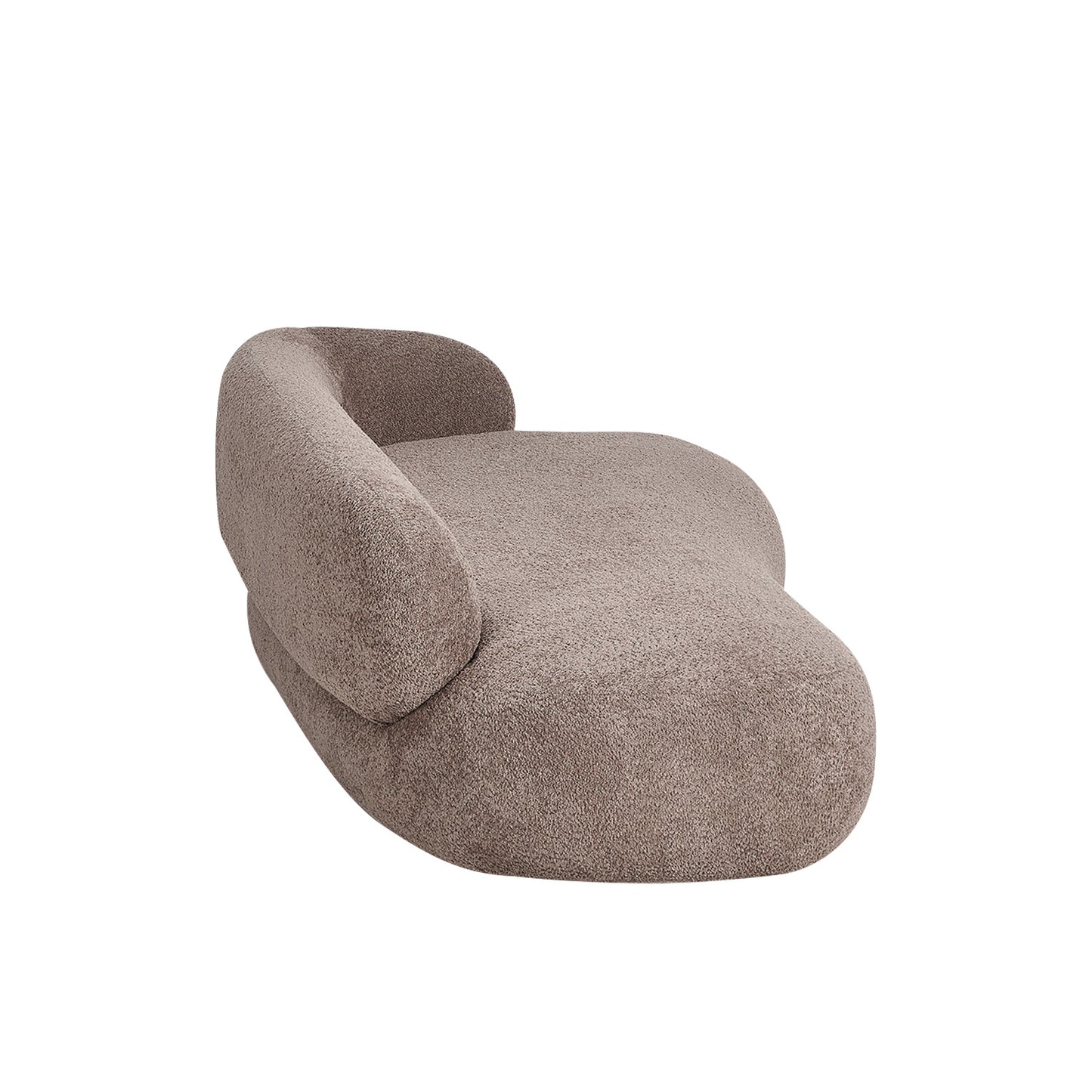 LuxeLounge Contemporary 3 Seater Sofa Mouse Grey