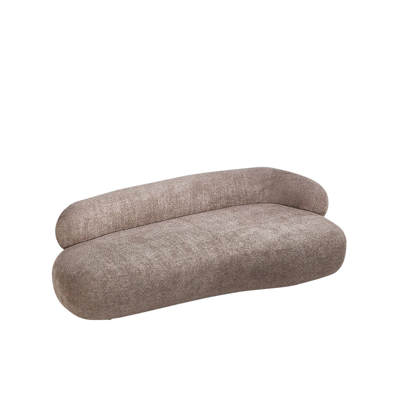 LuxeLounge Contemporary 3 Seater Sofa Mouse Grey