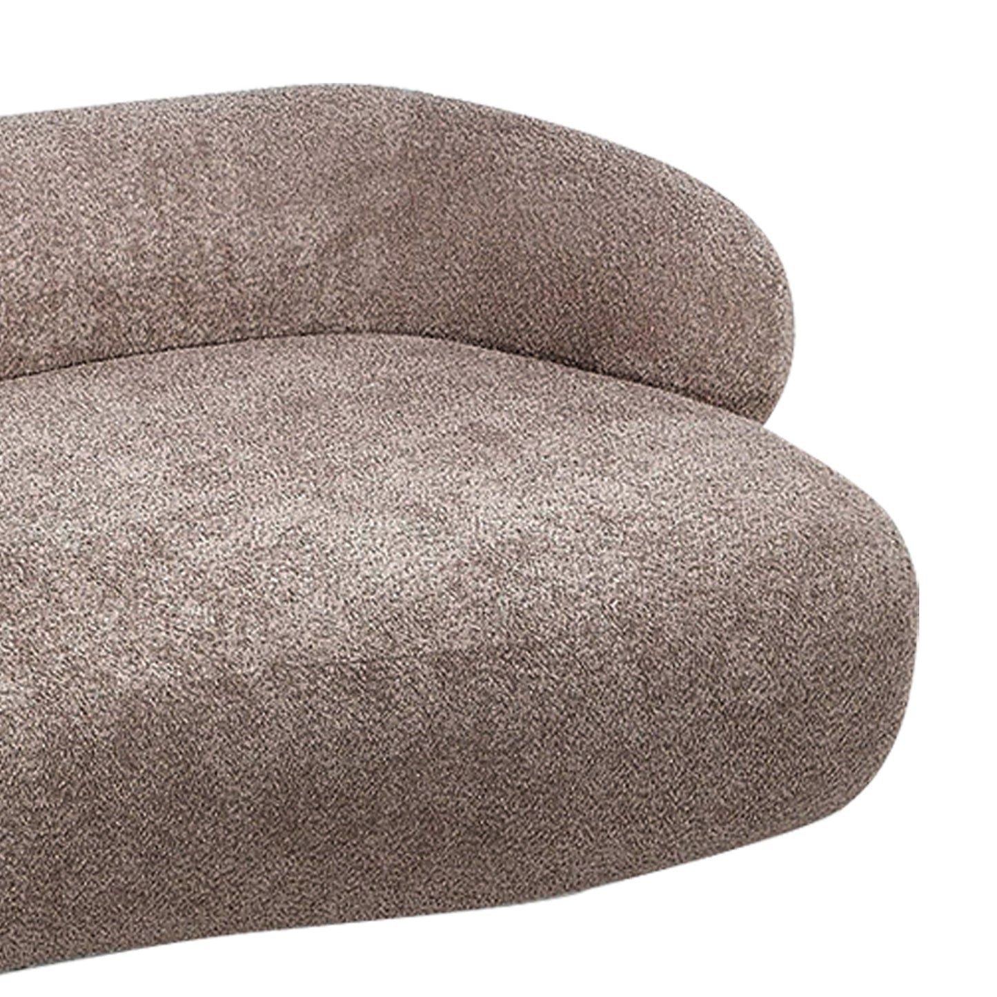 LuxeLounge Contemporary 3 Seater Sofa Mouse Grey