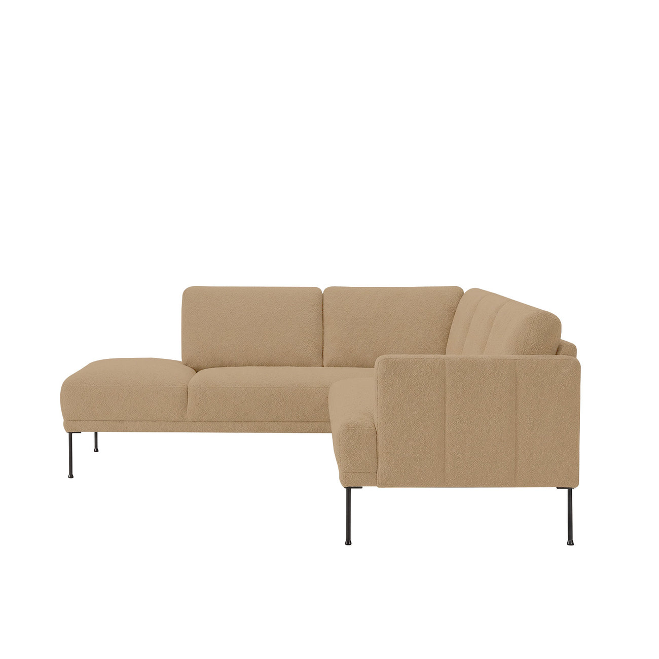 ModernElegance L Shaped 5 Seater Brown