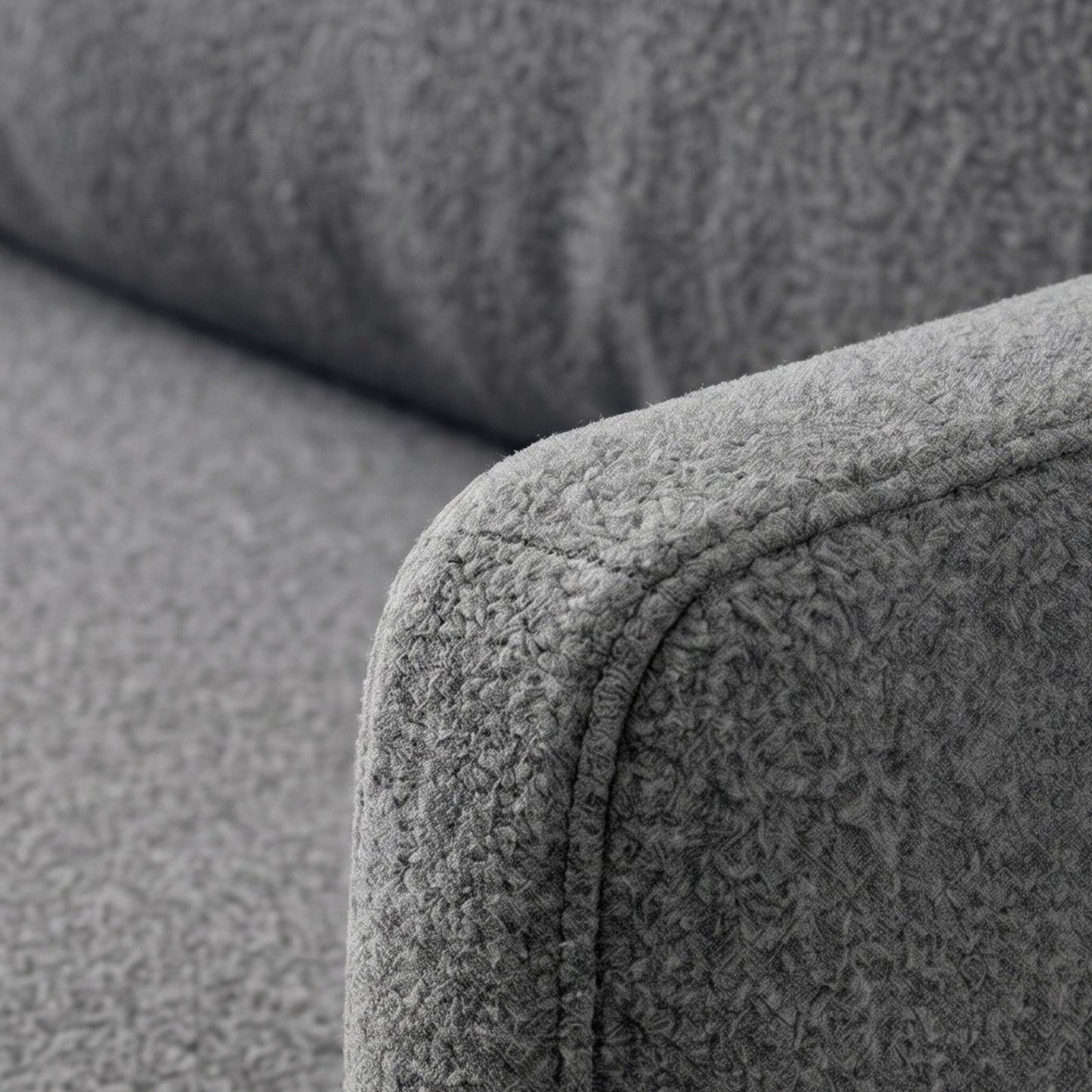ModernElegance L Shaped 5 Seater Dark Grey