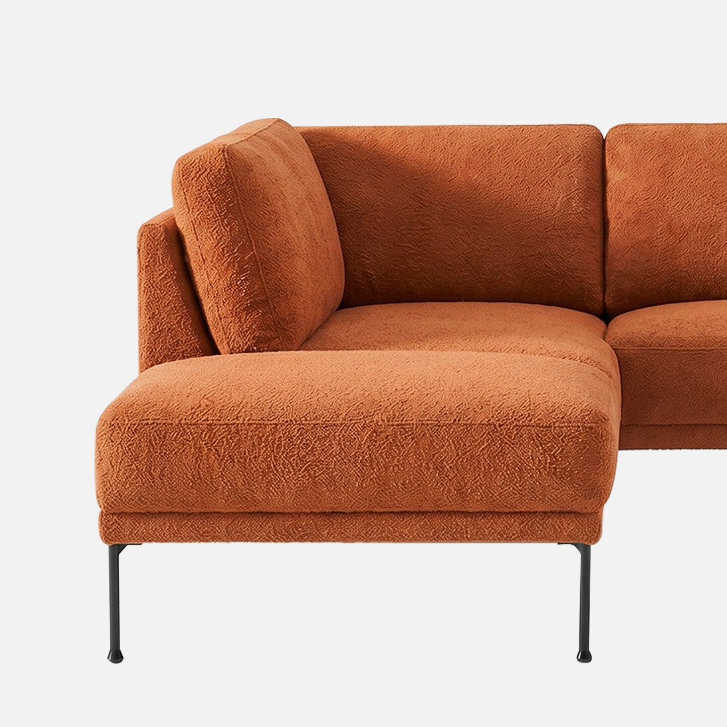 ModernElegance L Shaped 5 Seater Tan
