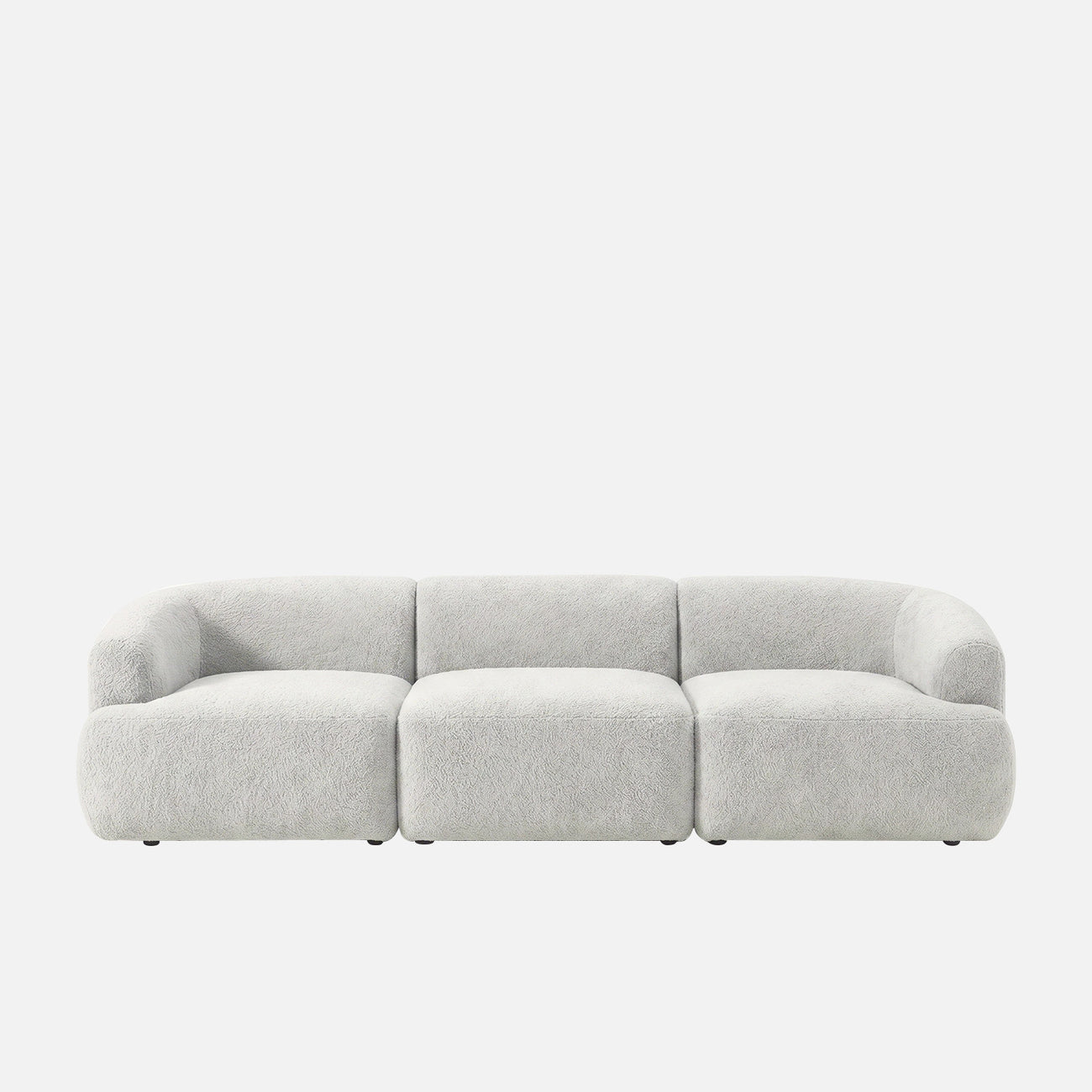 ZenLiving 3 Seater Sofa Beige
